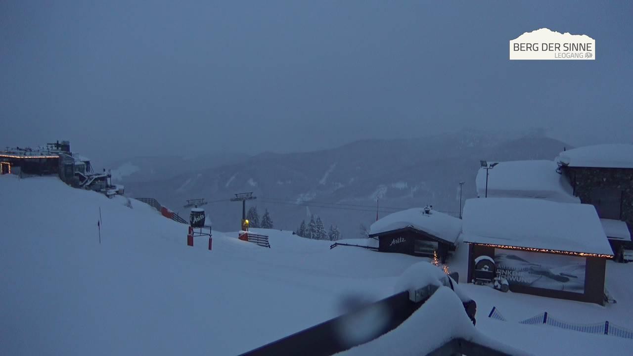 Archiv Foto Webcam Bergstation Asitzbahn