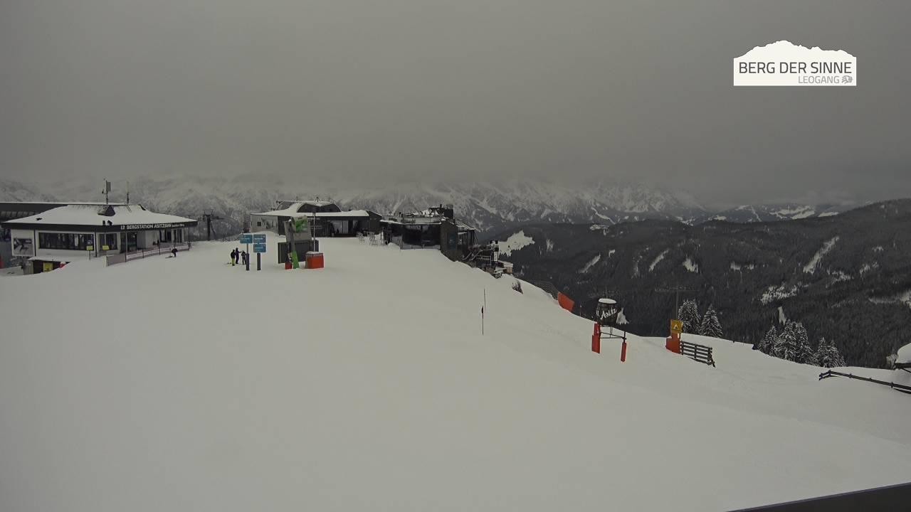 Archiv Foto Webcam Bergstation Asitzbahn