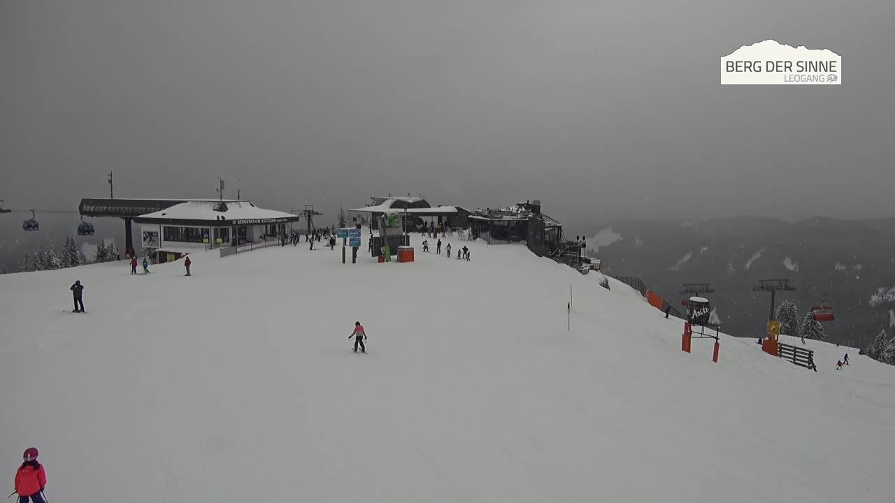 Archiv Foto Webcam Bergstation Asitzbahn