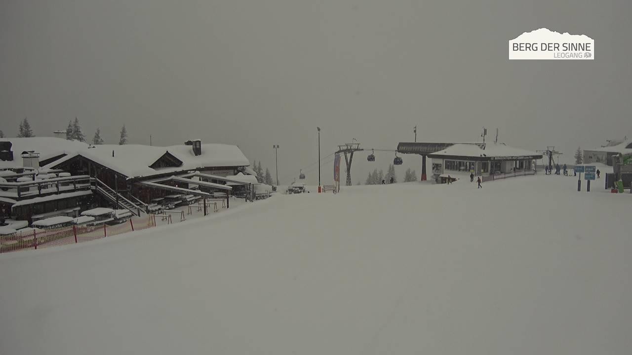 Archiv Foto Webcam Bergstation Asitzbahn