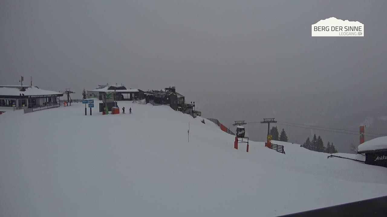 Archived image Webcam Leogang - Asitz Top Station