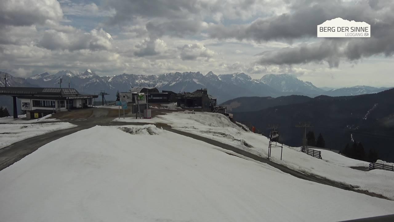 Archiv Foto Webcam Bergstation Asitzbahn