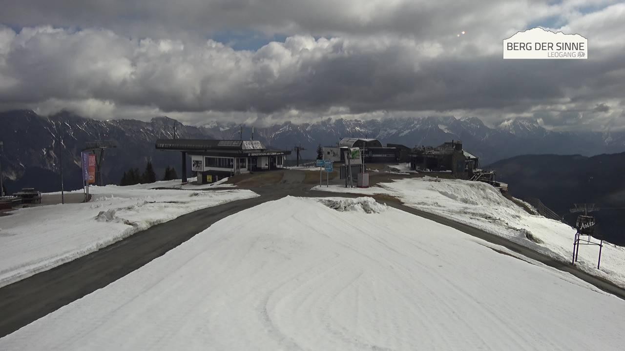 Archiv Foto Webcam Bergstation Asitzbahn