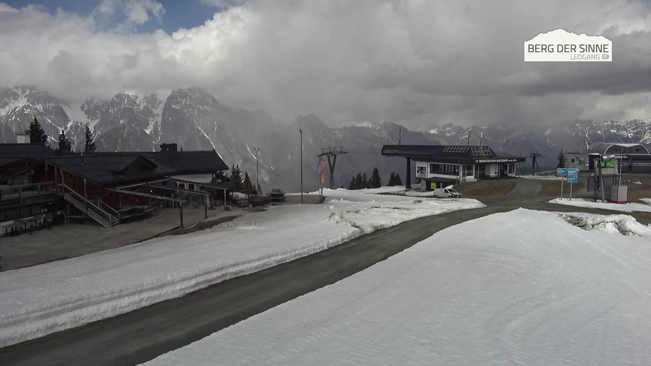Archiv Foto Webcam Bergstation Asitzbahn