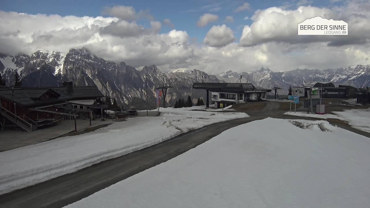 Archiv Foto Webcam Bergstation Asitzbahn