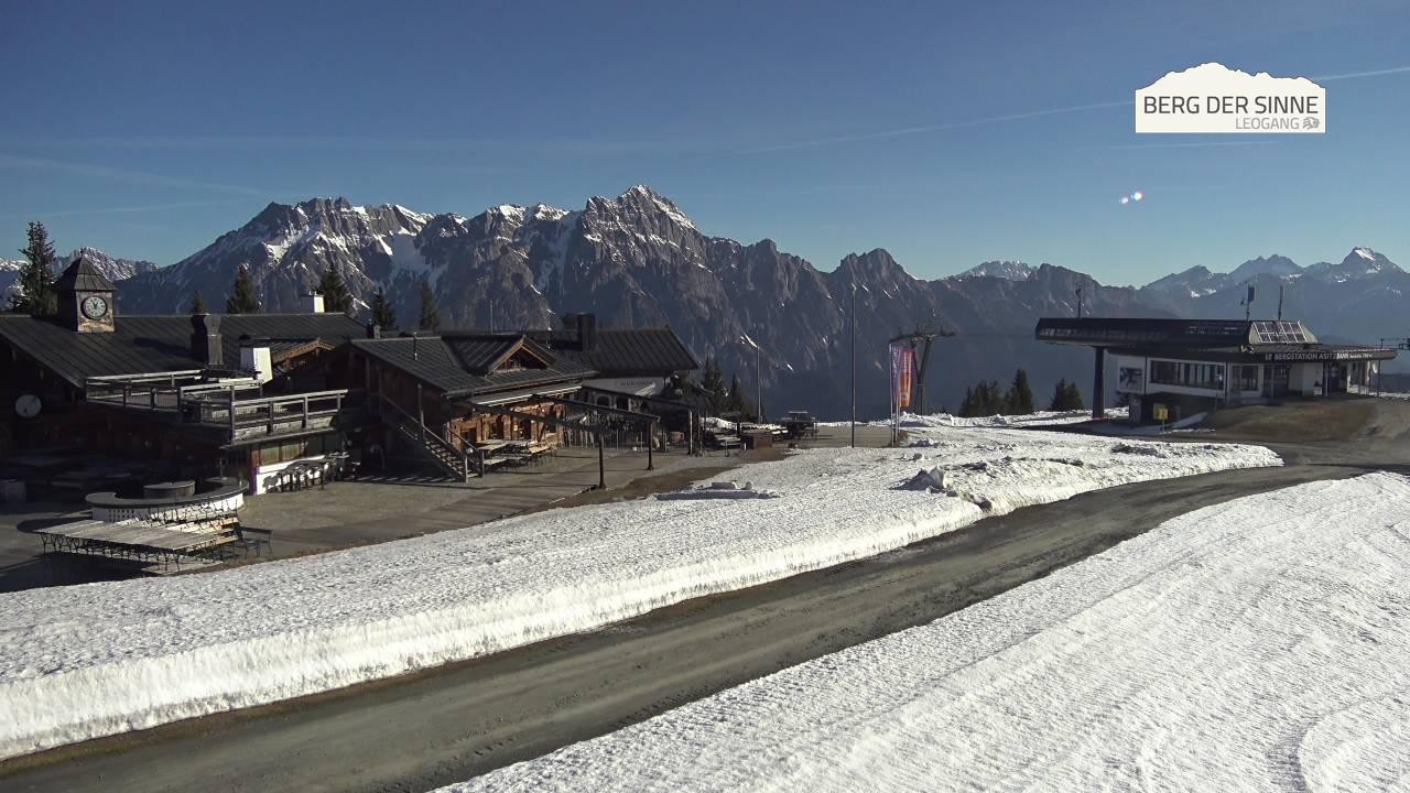 Archiv Foto Webcam Bergstation Asitzbahn