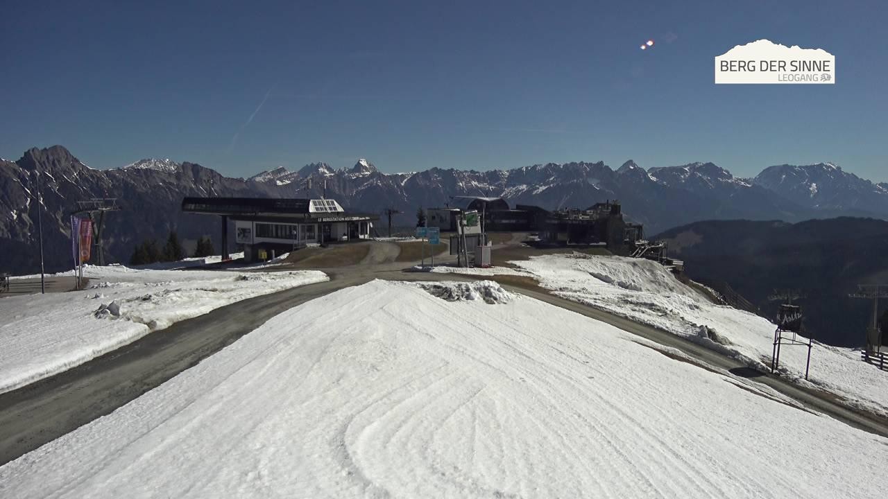 Archiv Foto Webcam Bergstation Asitzbahn