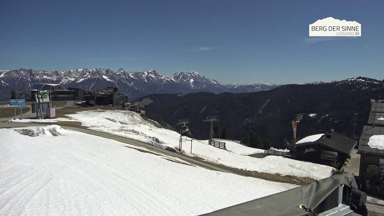 Archiv Foto Webcam Bergstation Asitzbahn
