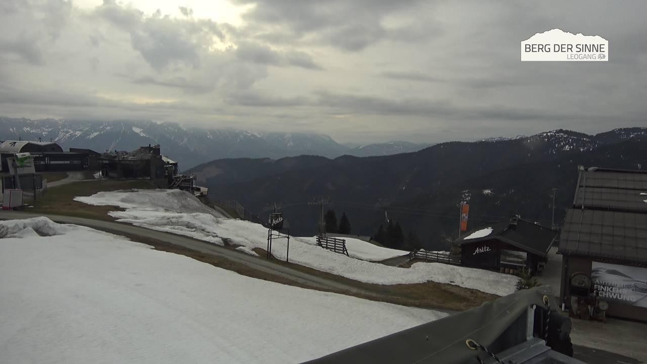 Archiv Foto Webcam Bergstation Asitzbahn