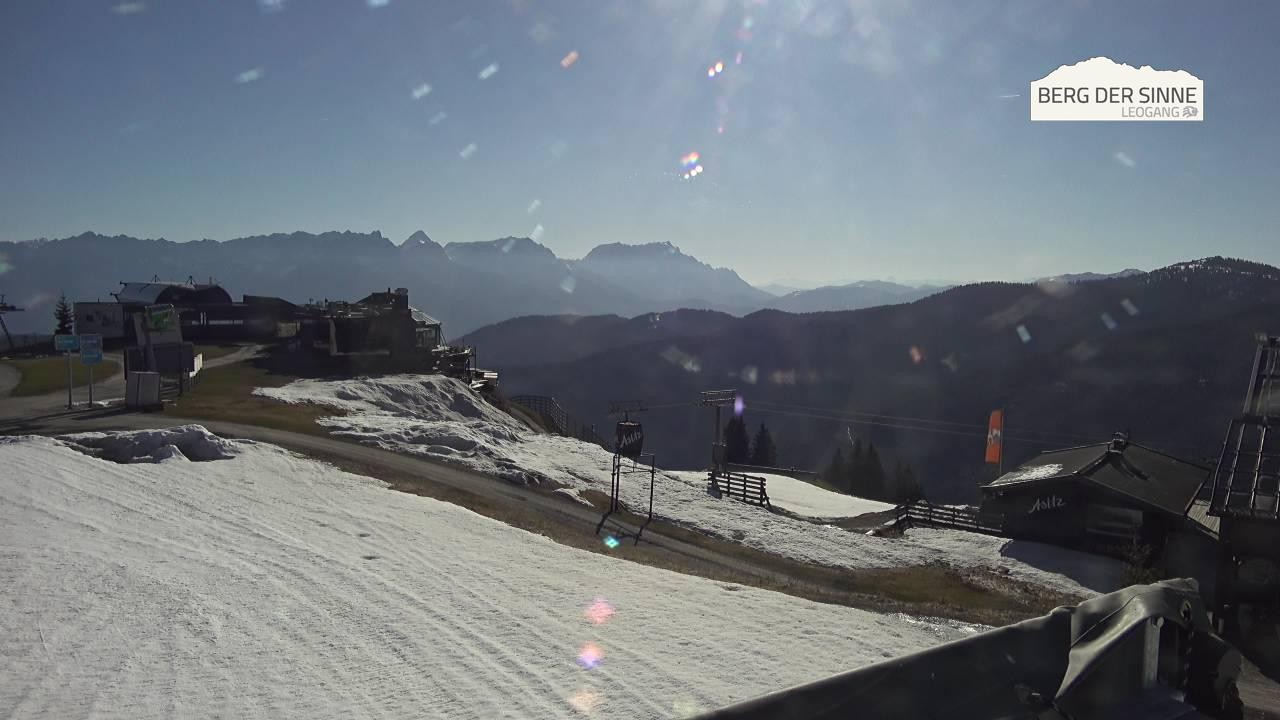 Archived image Webcam Leogang - Asitz Top Station