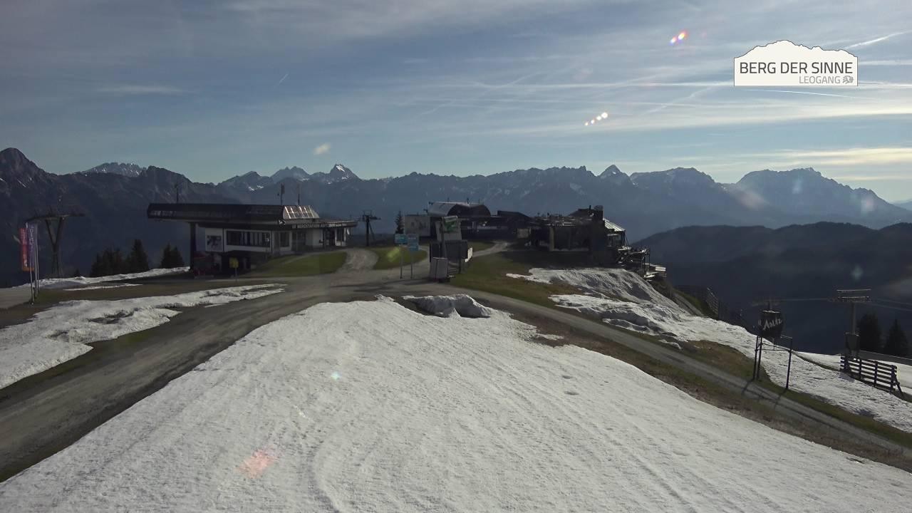 Archiv Foto Webcam Bergstation Asitzbahn