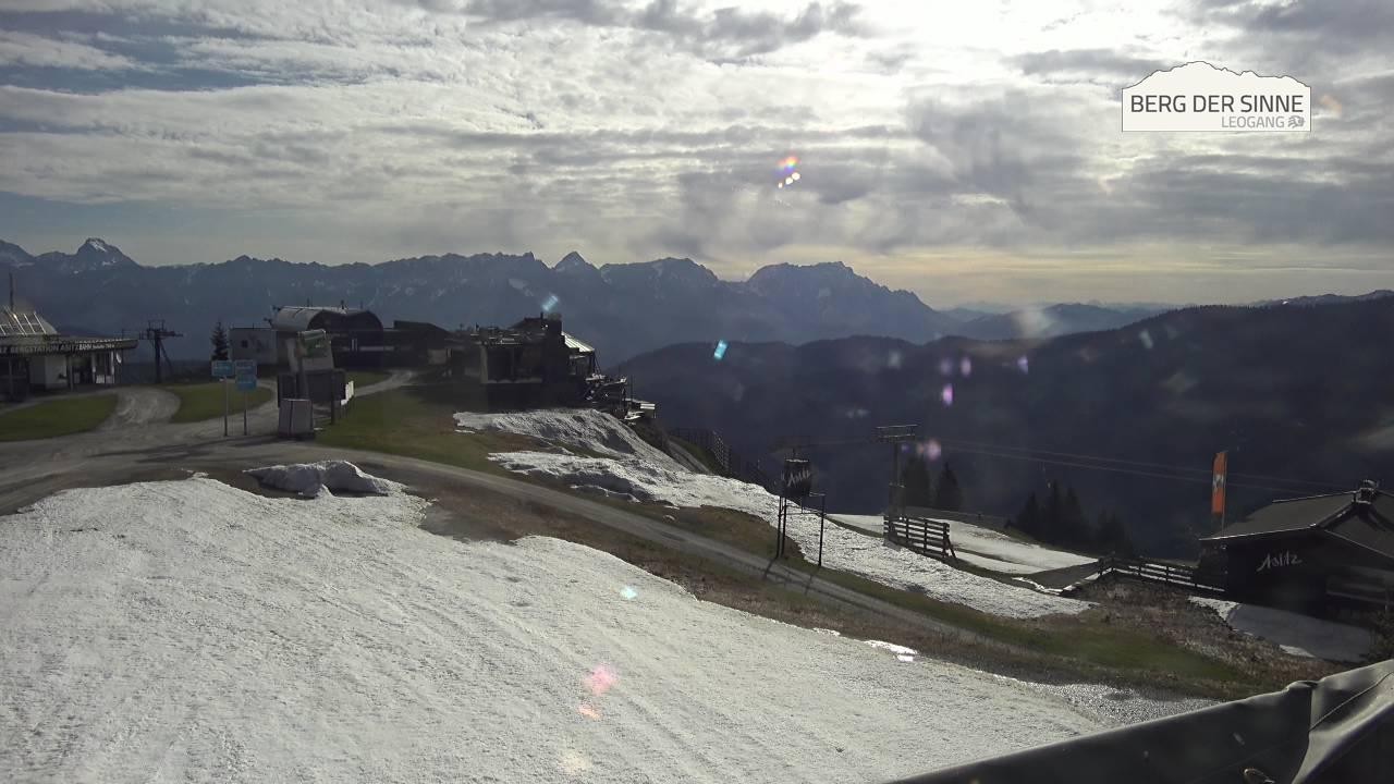 Archiv Foto Webcam Bergstation Asitzbahn