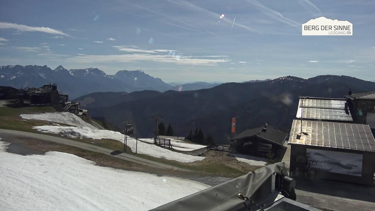 Archiv Foto Webcam Bergstation Asitzbahn