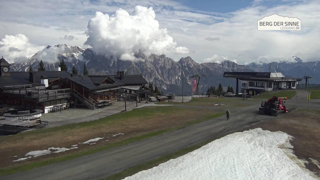 Archiv Foto Webcam Bergstation Asitzbahn