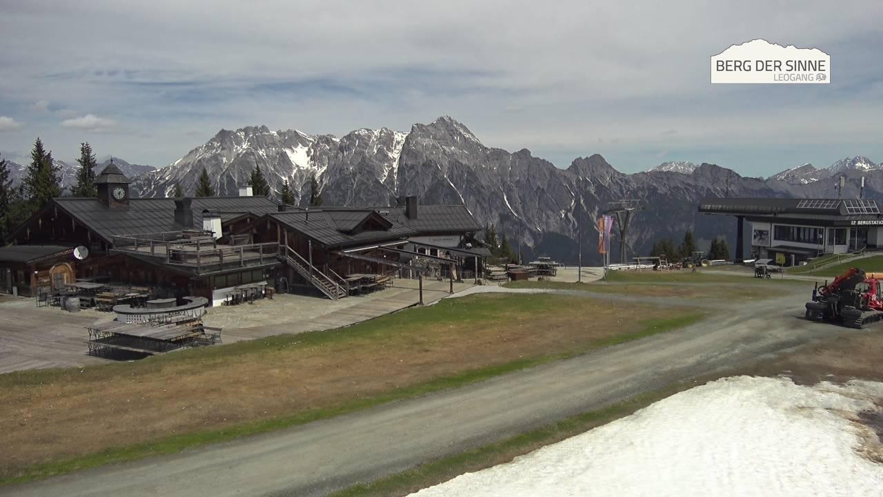 Archiv Foto Webcam Bergstation Asitzbahn