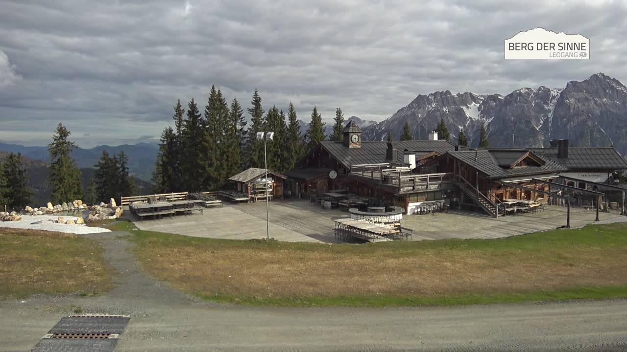 Archiv Foto Webcam Bergstation Asitzbahn
