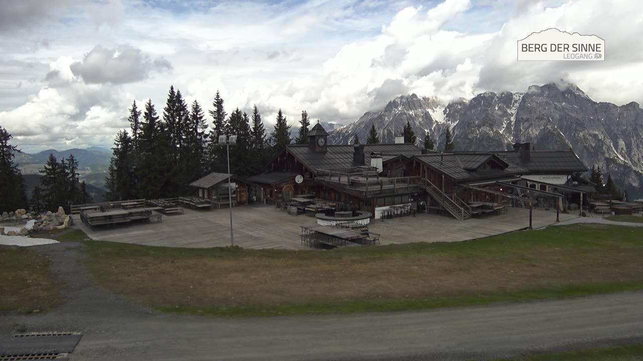 Archiv Foto Webcam Bergstation Asitzbahn