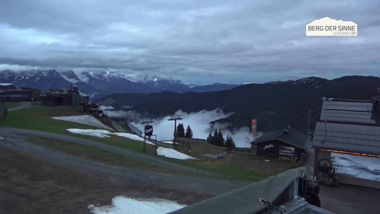 Archiv Foto Webcam Bergstation Asitzbahn
