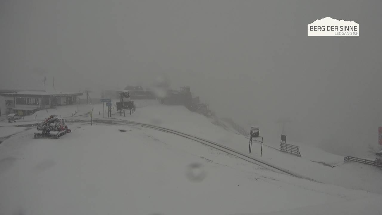 Archiv Foto Webcam Bergstation Asitzbahn