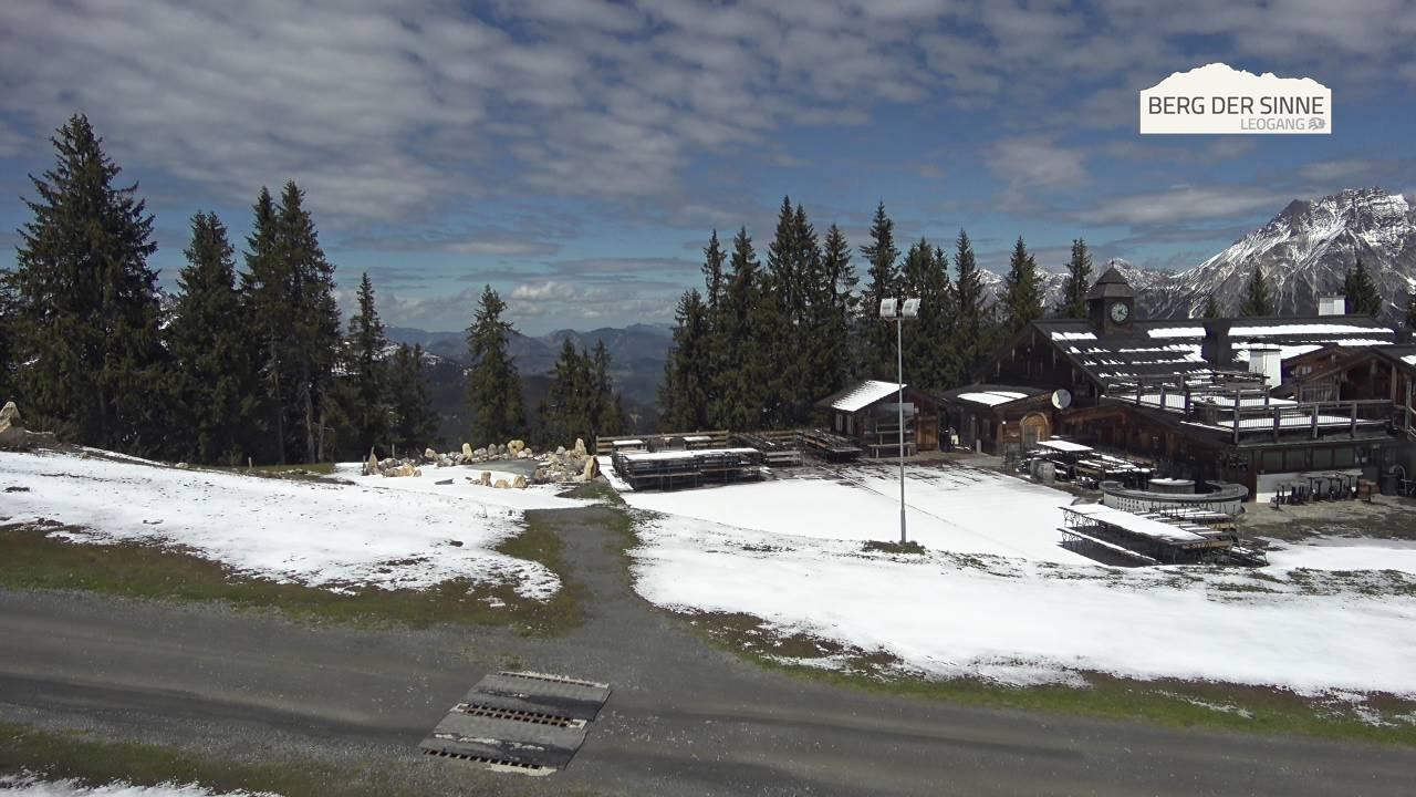 Archiv Foto Webcam Bergstation Asitzbahn