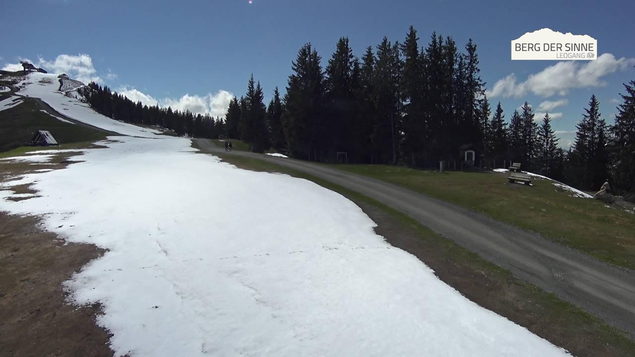 Archiv Foto Webcam Bergstation Asitzbahn