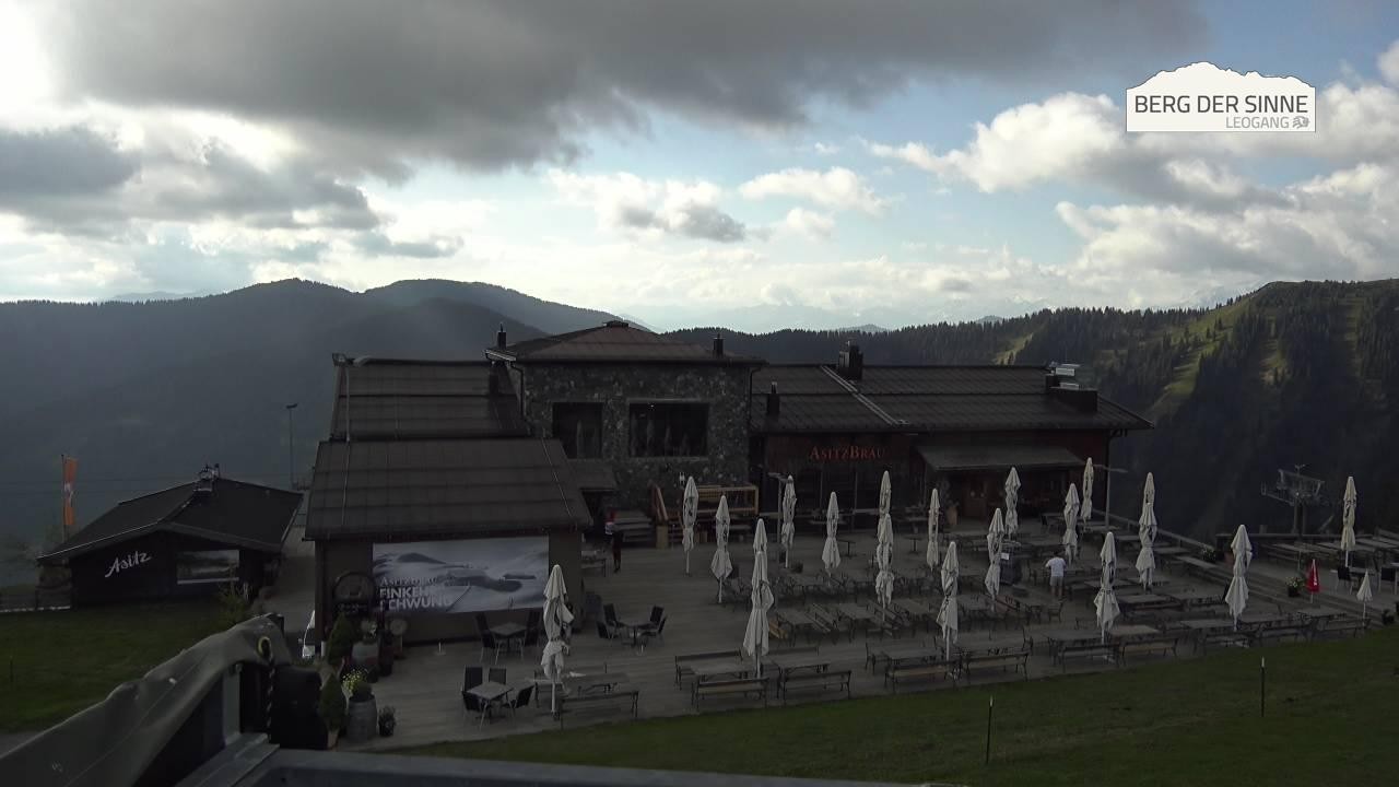 Archiv Foto Webcam Bergstation Asitzbahn