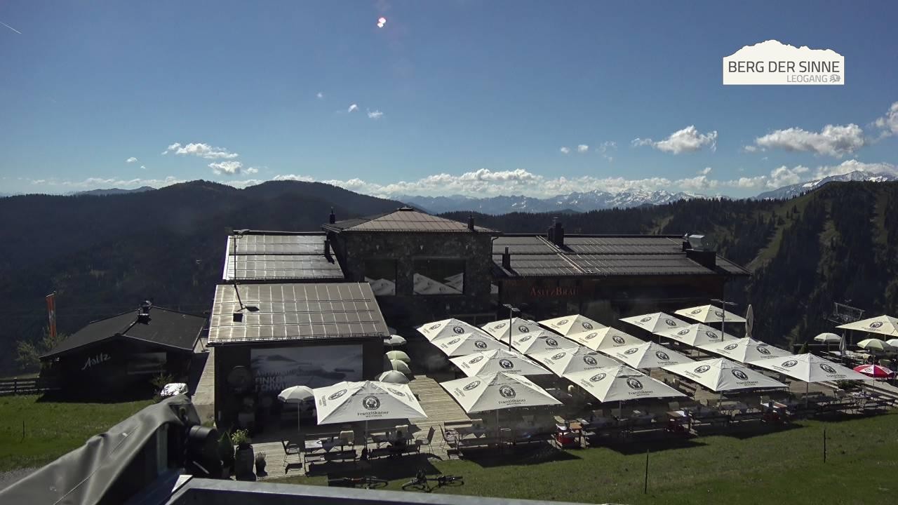 Archiv Foto Webcam Bergstation Asitzbahn