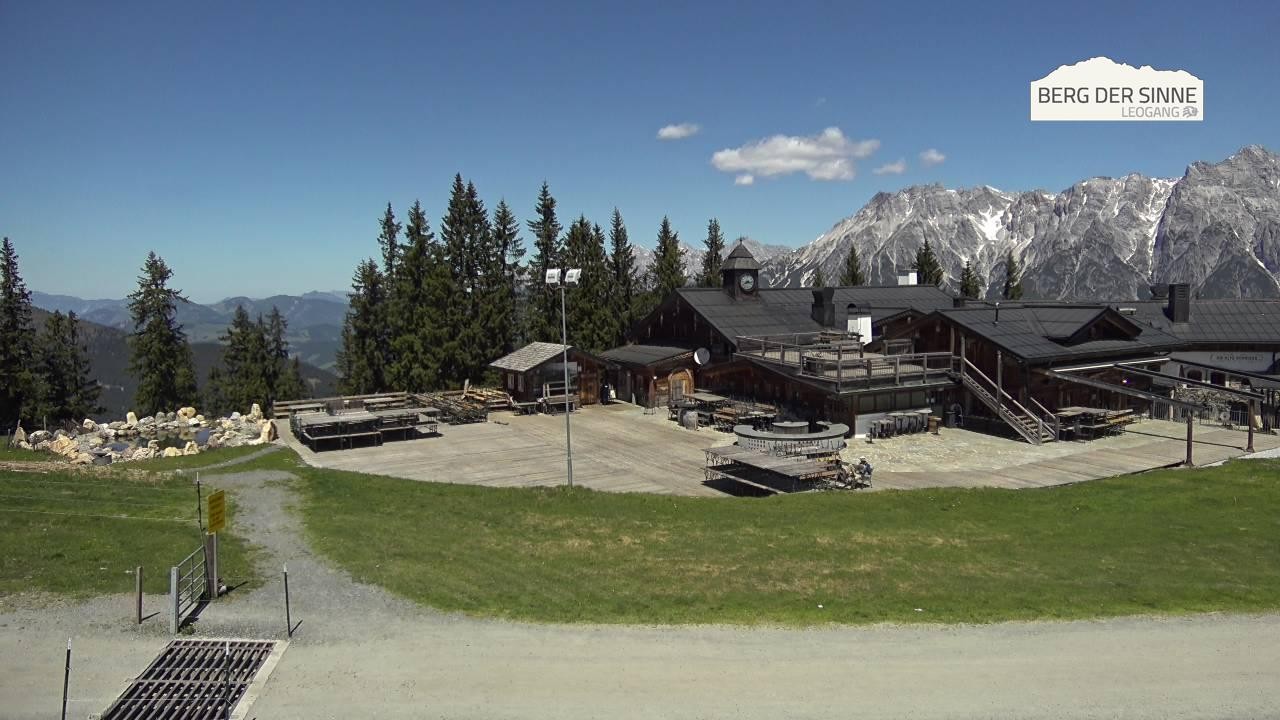 Archiv Foto Webcam Bergstation Asitzbahn