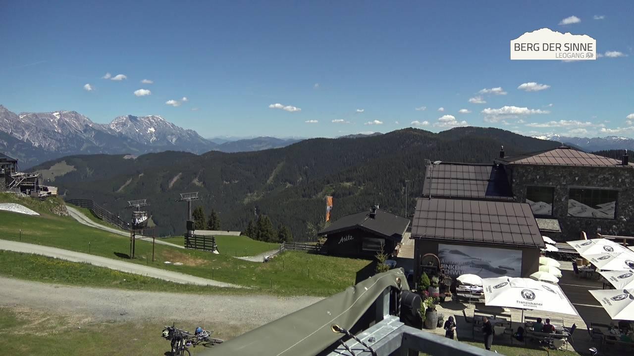 Archiv Foto Webcam Bergstation Asitzbahn