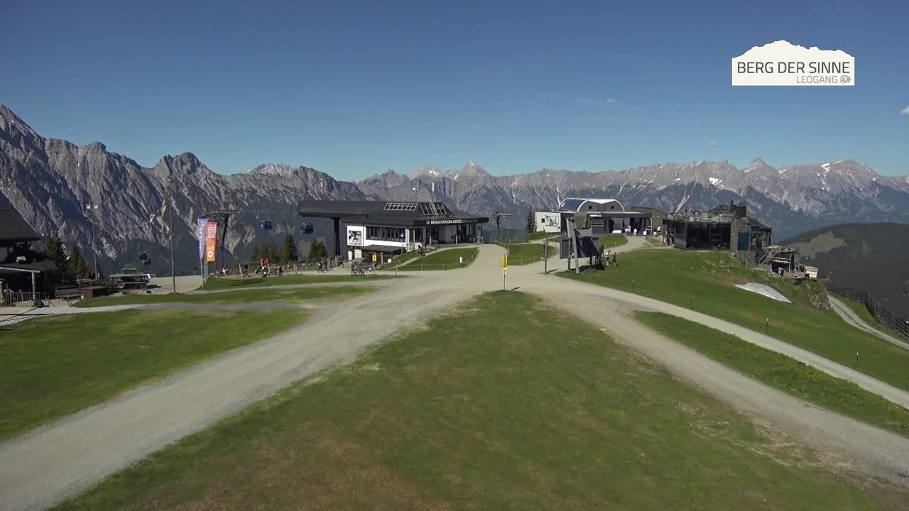 Archiv Foto Webcam Bergstation Asitzbahn