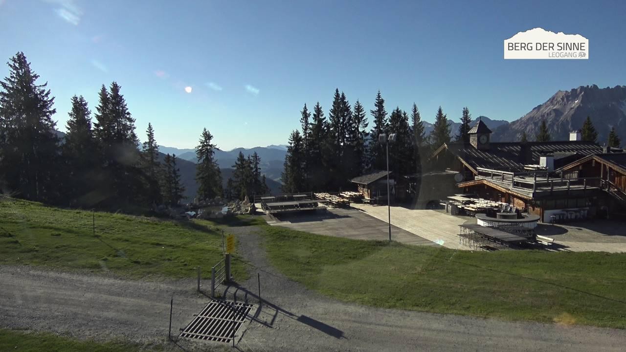 Archiv Foto Webcam Bergstation Asitzbahn