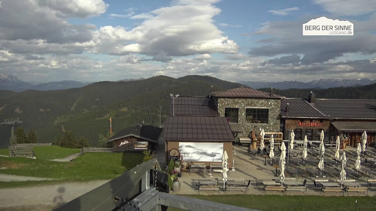 Archived image Webcam Leogang - Asitz Top Station