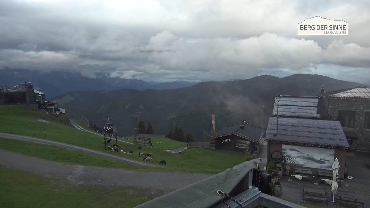 Archiv Foto Webcam Bergstation Asitzbahn