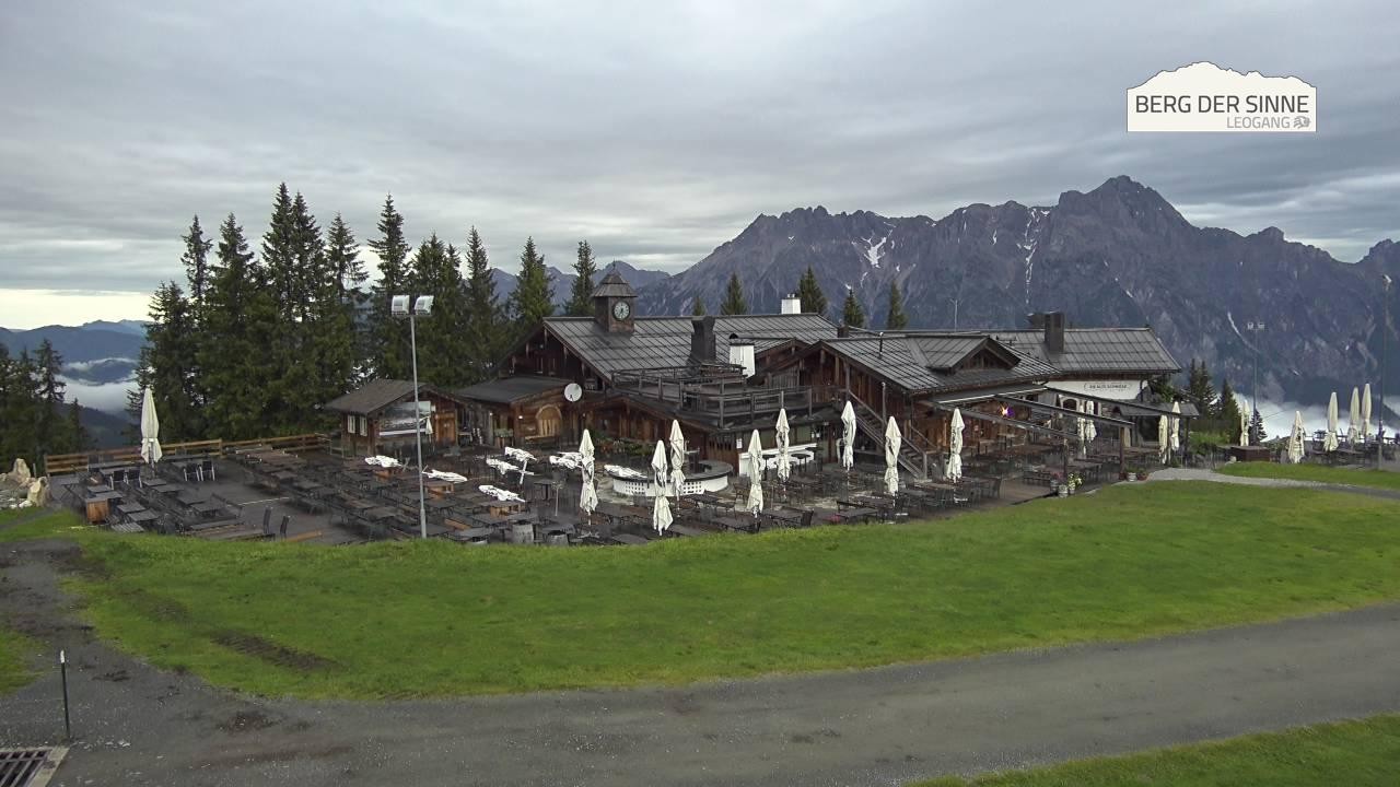Archiv Foto Webcam Bergstation Asitzbahn
