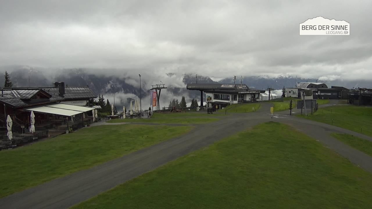 Archiv Foto Webcam Bergstation Asitzbahn