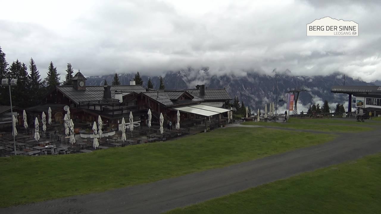 Archiv Foto Webcam Bergstation Asitzbahn