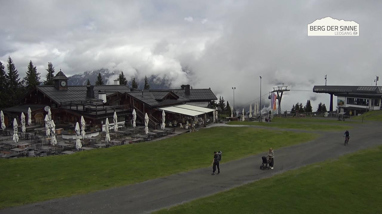 Archiv Foto Webcam Bergstation Asitzbahn
