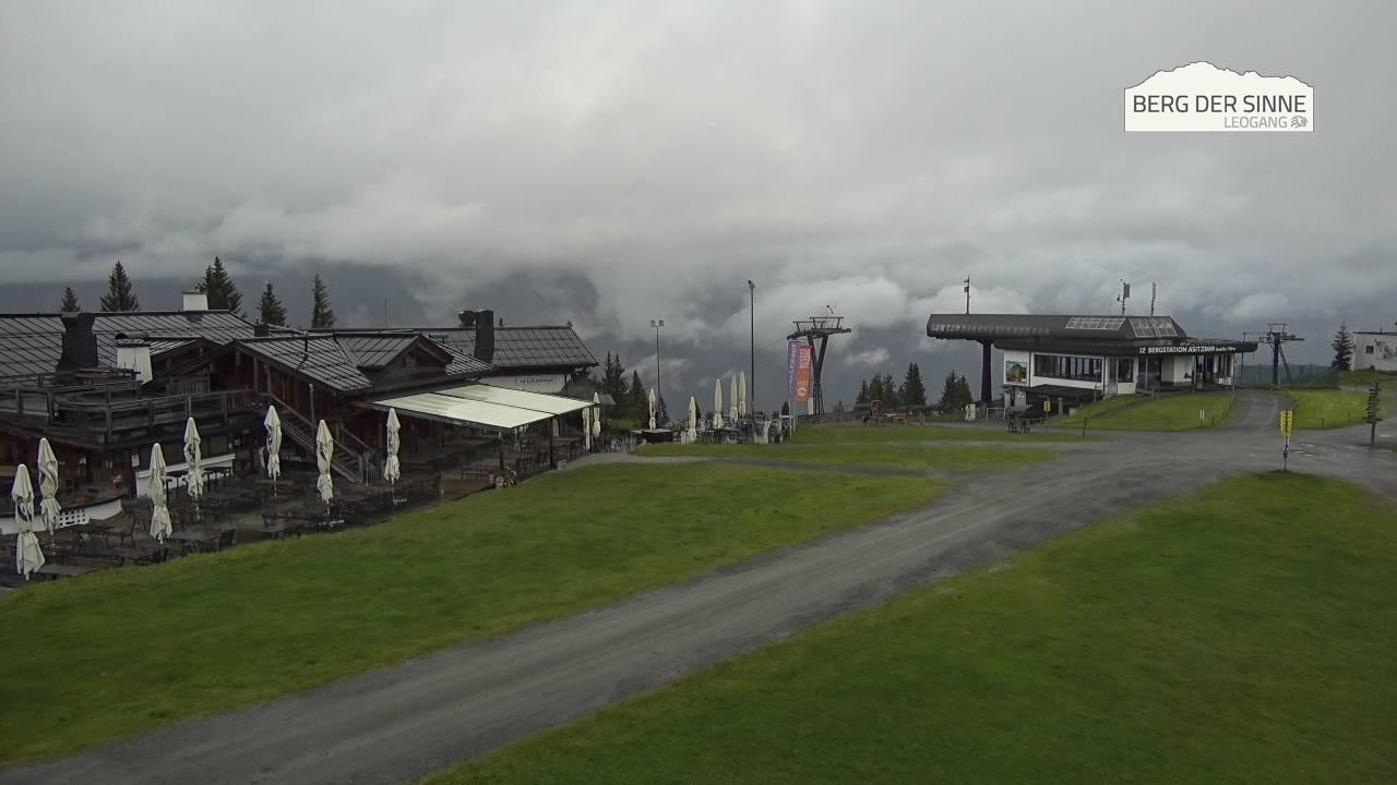 Archiv Foto Webcam Bergstation Asitzbahn