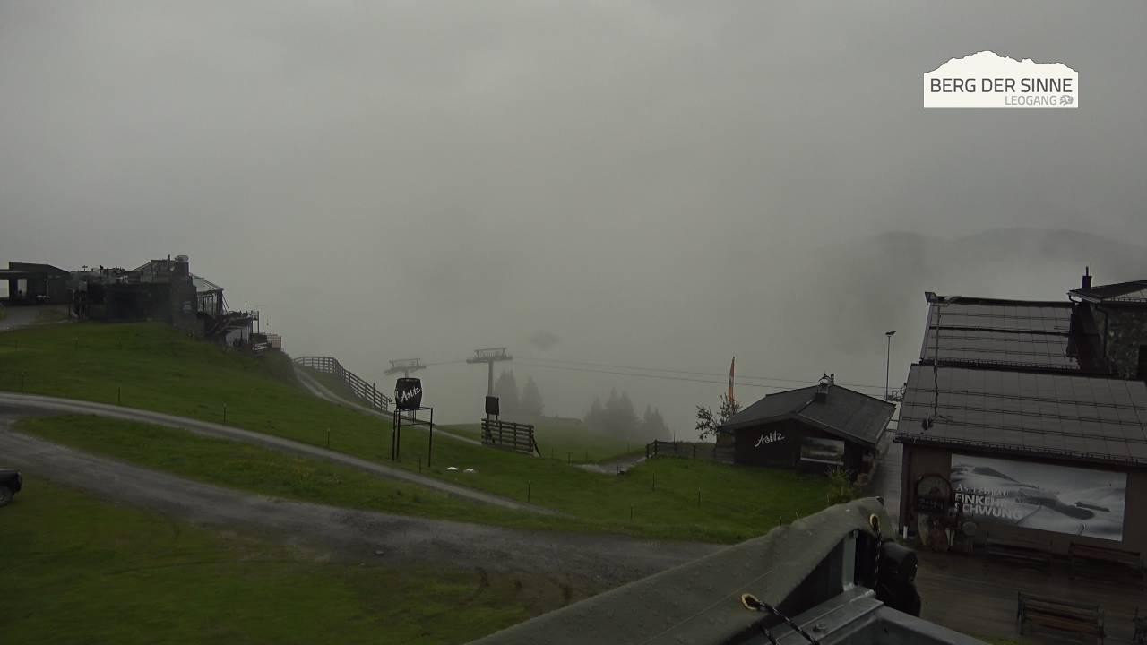 Archiv Foto Webcam Bergstation Asitzbahn