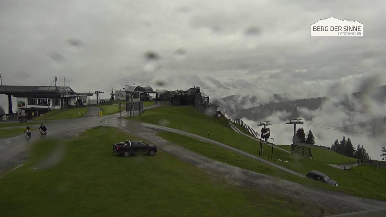 Archiv Foto Webcam Bergstation Asitzbahn