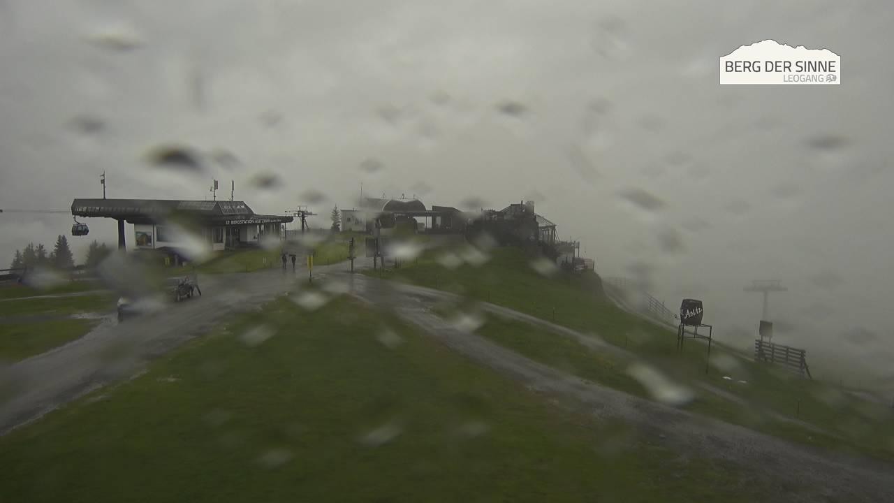 Archiv Foto Webcam Bergstation Asitzbahn