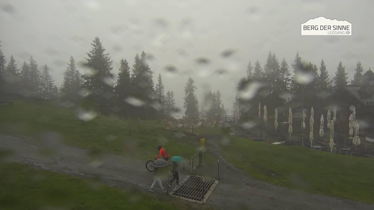 Archiv Foto Webcam Bergstation Asitzbahn