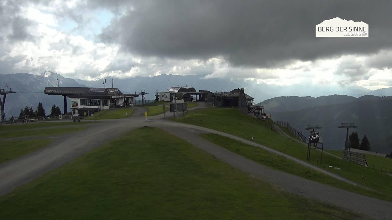 Archiv Foto Webcam Bergstation Asitzbahn