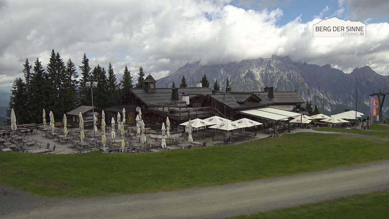 Archiv Foto Webcam Bergstation Asitzbahn