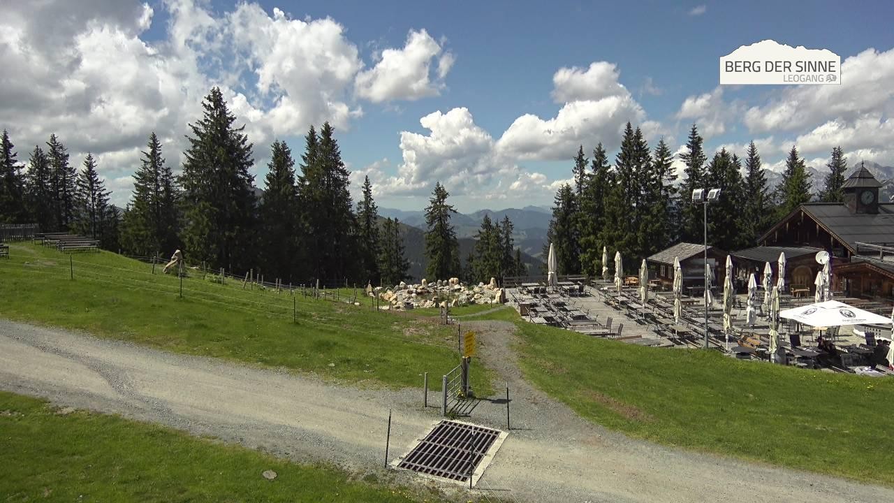 Archiv Foto Webcam Bergstation Asitzbahn