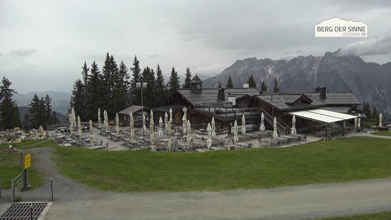 Archiv Foto Webcam Bergstation Asitzbahn