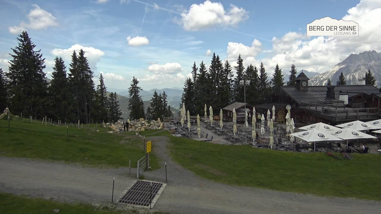 Archiv Foto Webcam Bergstation Asitzbahn