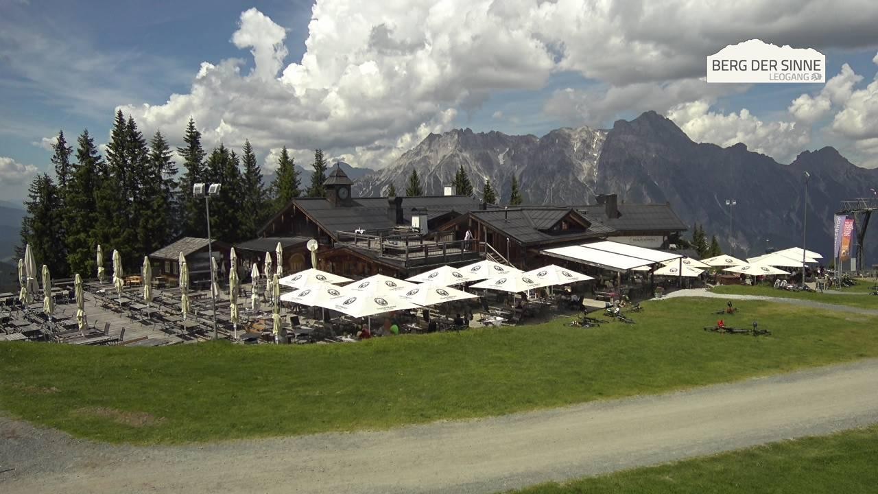 Archiv Foto Webcam Bergstation Asitzbahn