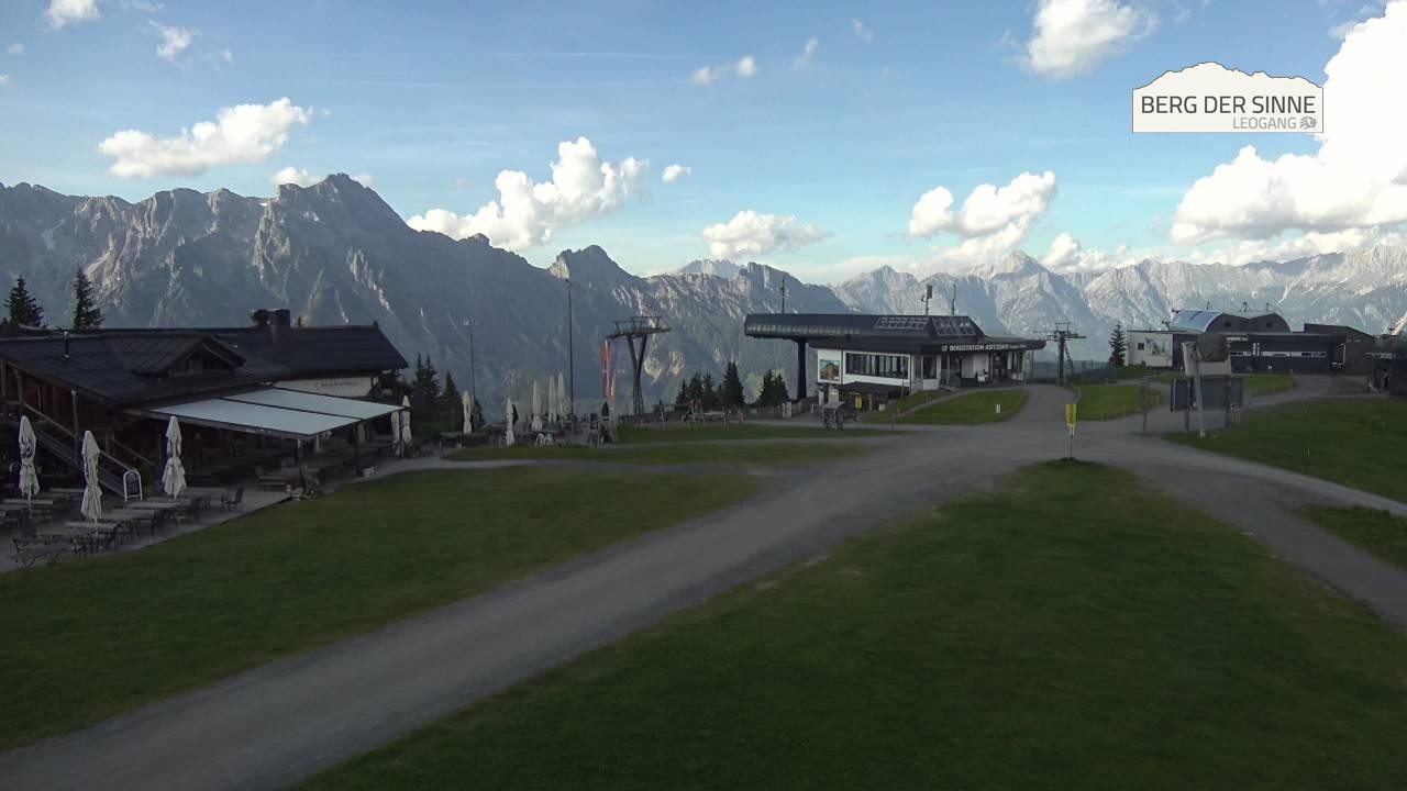 Archiv Foto Webcam Bergstation Asitzbahn