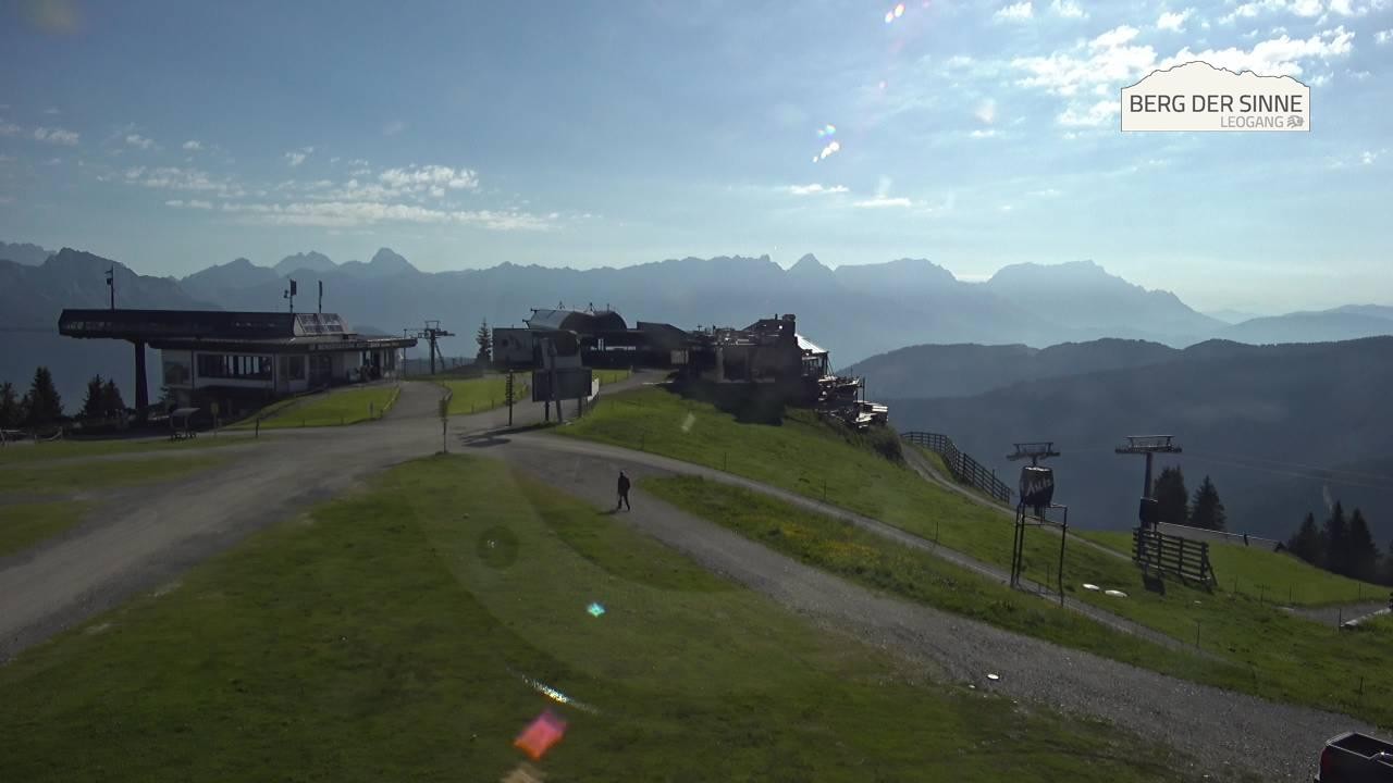 Archiv Foto Webcam Bergstation Asitzbahn